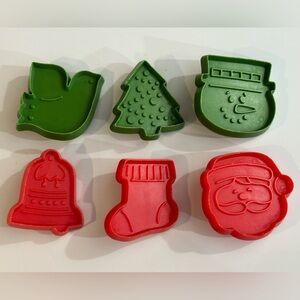 Vintage Festive Christmas Cookie Cutters